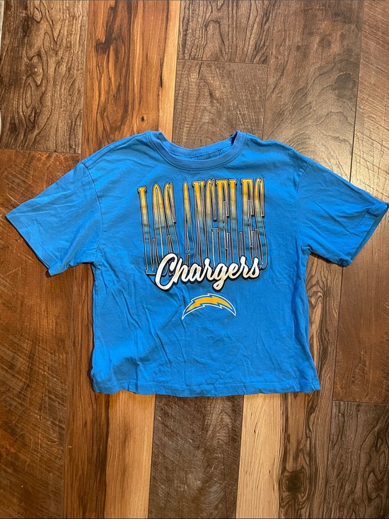 NFL Tops - Official NFL Woman’s Tee | Los Angeles Chargers | Blue and Yellow